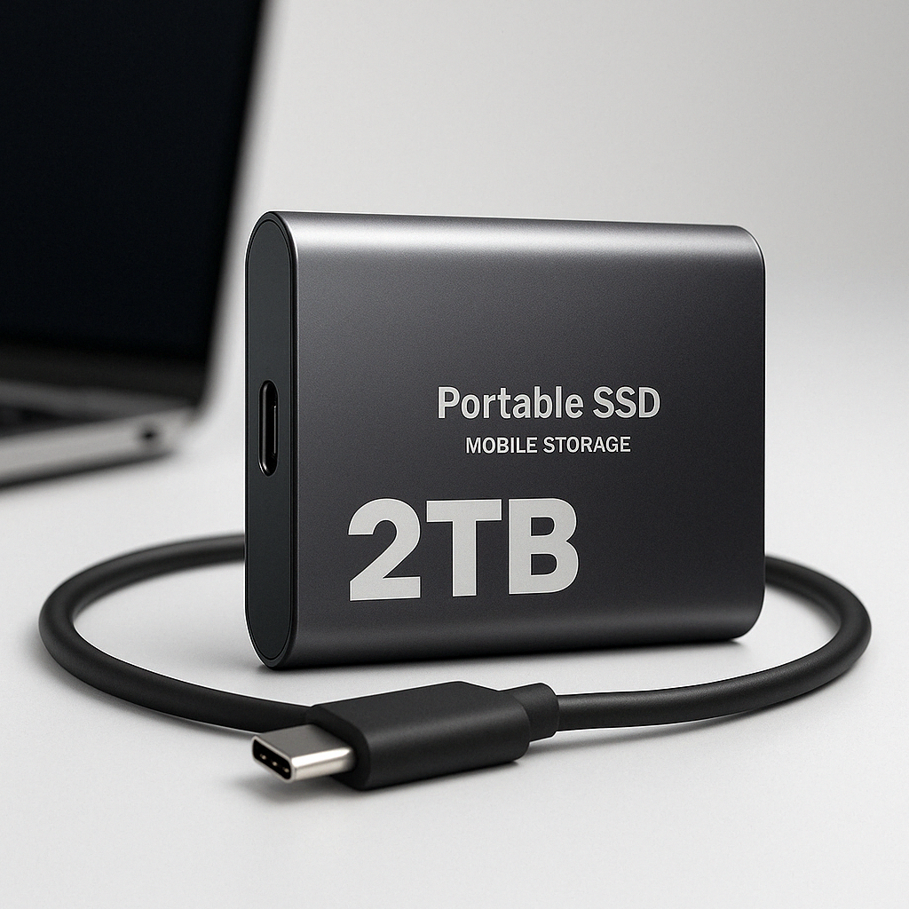 Portable SSD Compact, high-speed storage