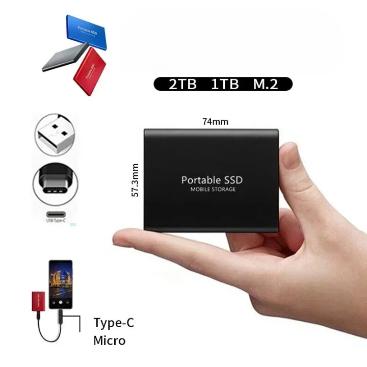 Portable SSD Compact High-Speed Storage