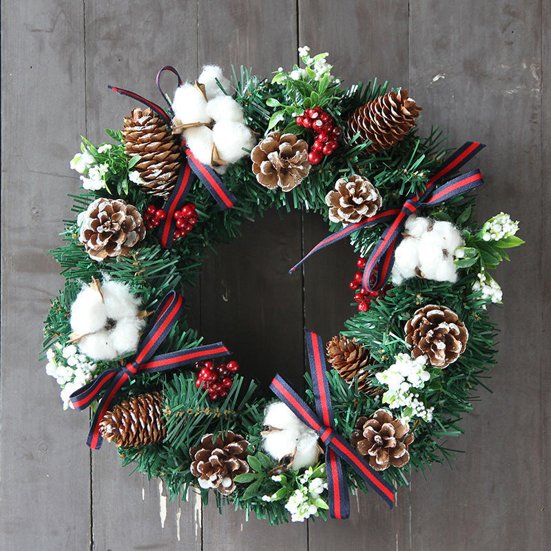 Julekrans i PVC
