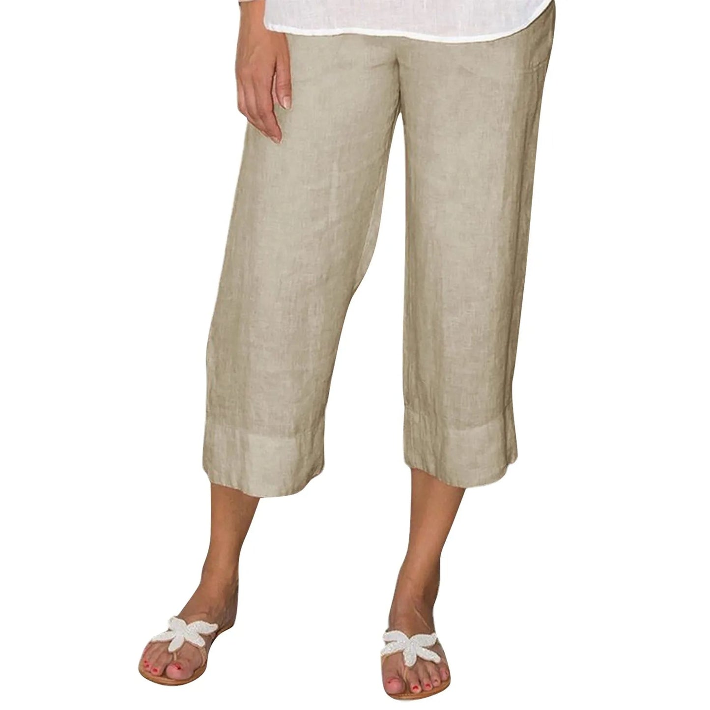 Quai | Casual Linen Trousers