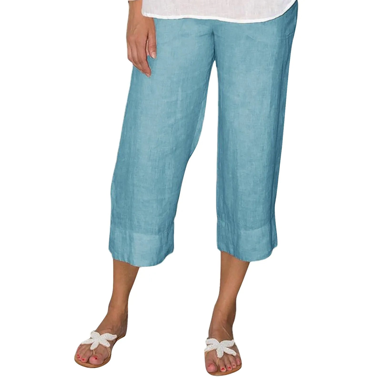 Quai | Casual Linen Trousers