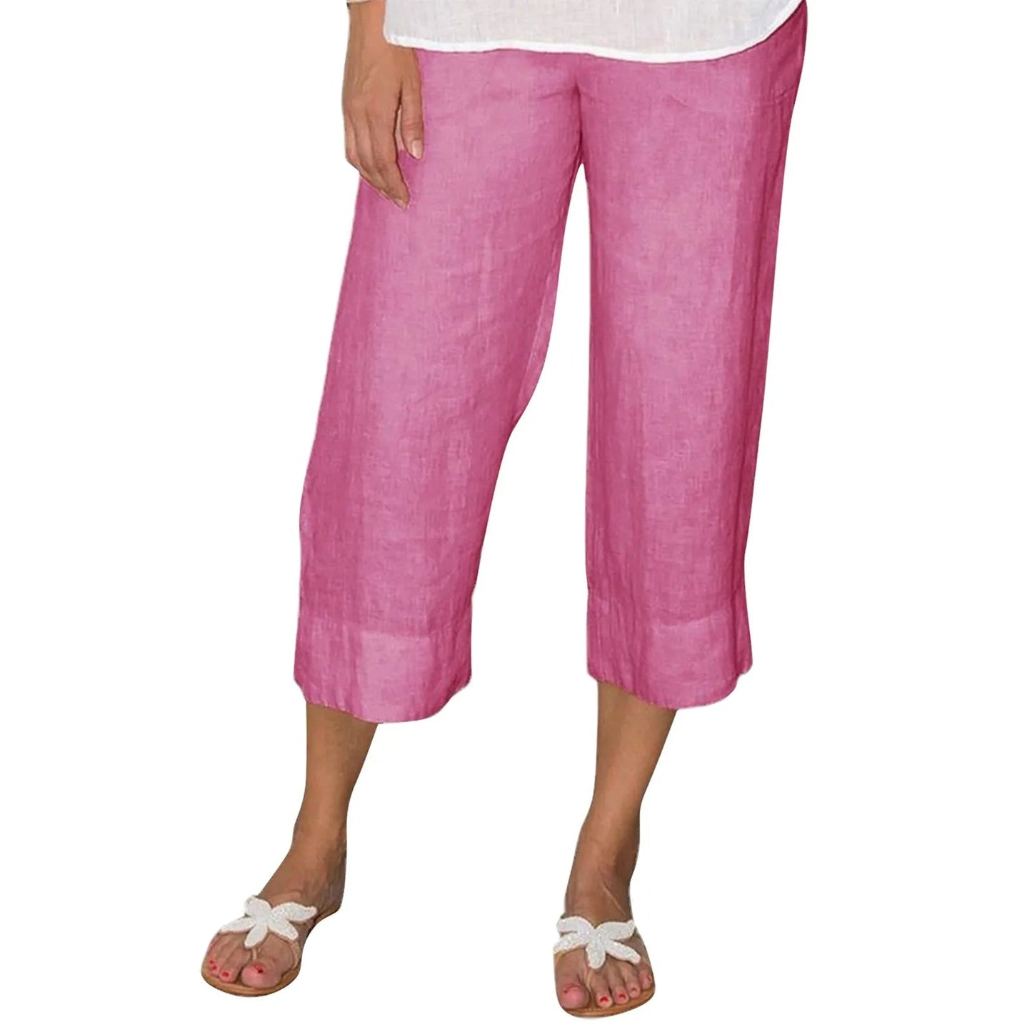 Quai | Casual Linen Trousers