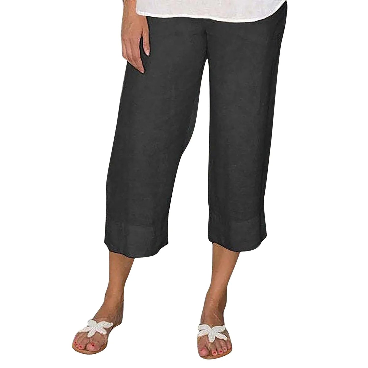 Quai | Casual Linen Trousers