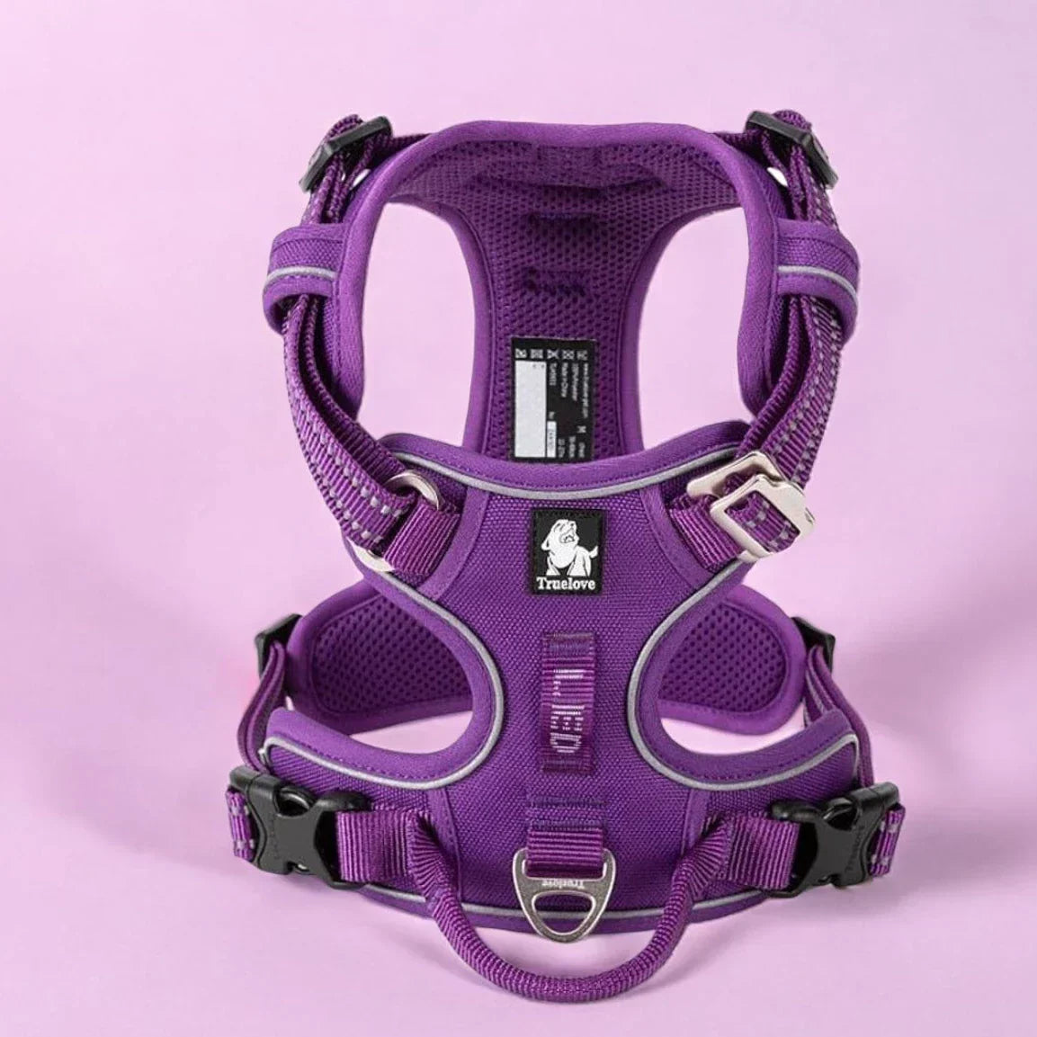 Reflective Dog Harness | Adjustable Collar with Reflective Details for Safety