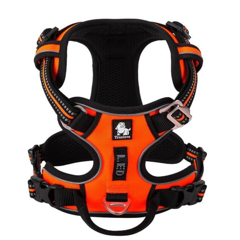 Reflective Dog Harness | Adjustable Collar with Reflective Details for Safety
