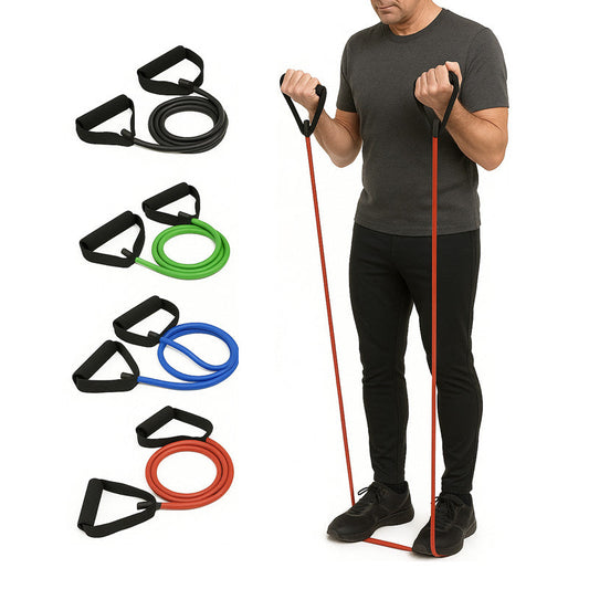 Resistance Bands with Handles for Strength and Rehab