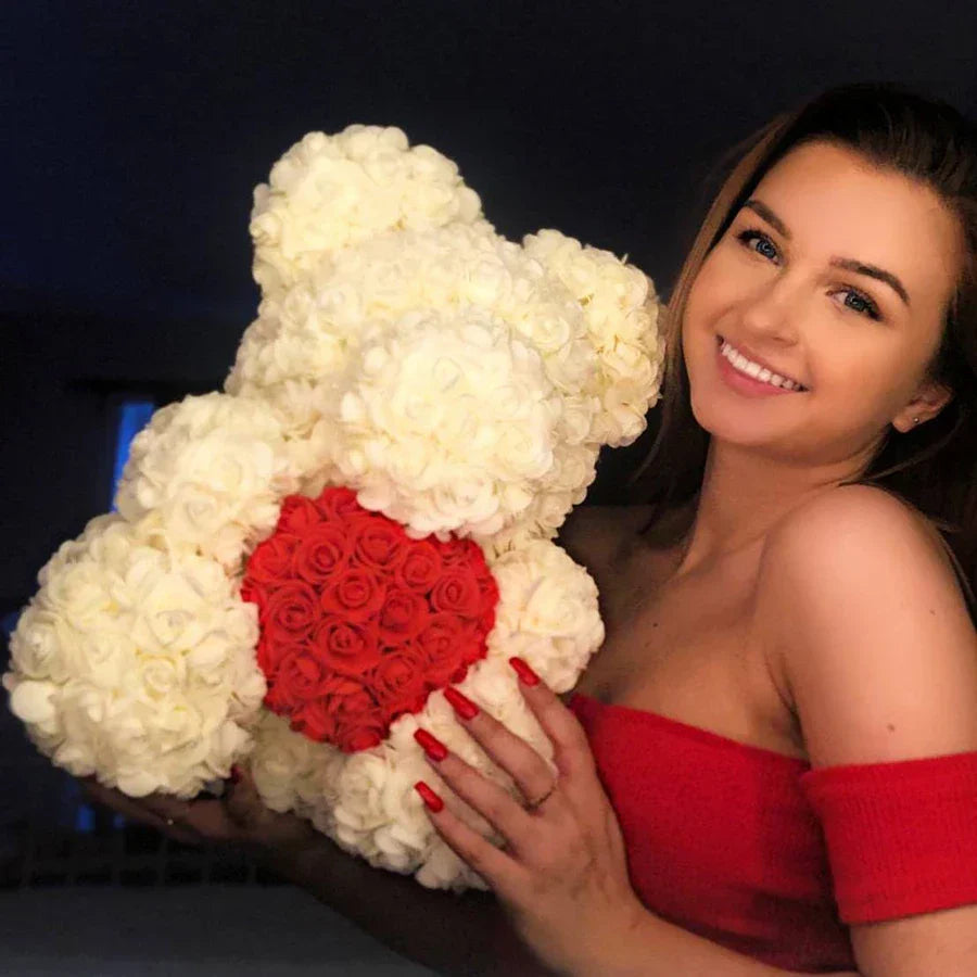 RosaBear | An Eternal Rose for Lasting Romance