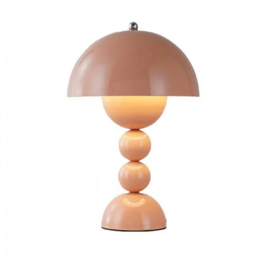 Scandinavian LED Rechargeable Colorful Table Lamp for Living Room and Bedroom