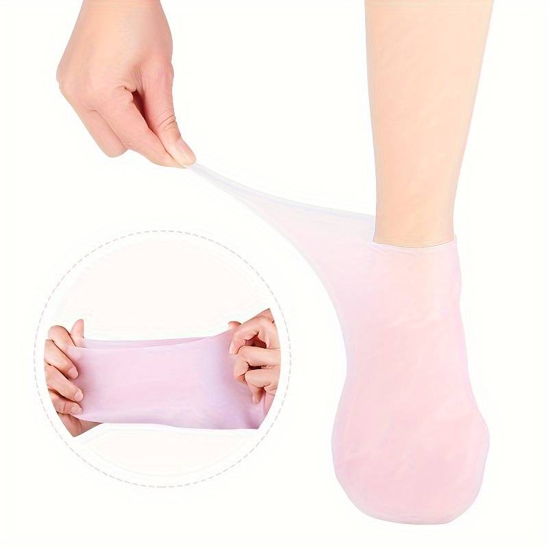 Silicone Spa Socks - Intensive Care for Cracked and Tired Feet