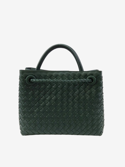 Small Woven Handbag – Compact and Elegant Braided Bag