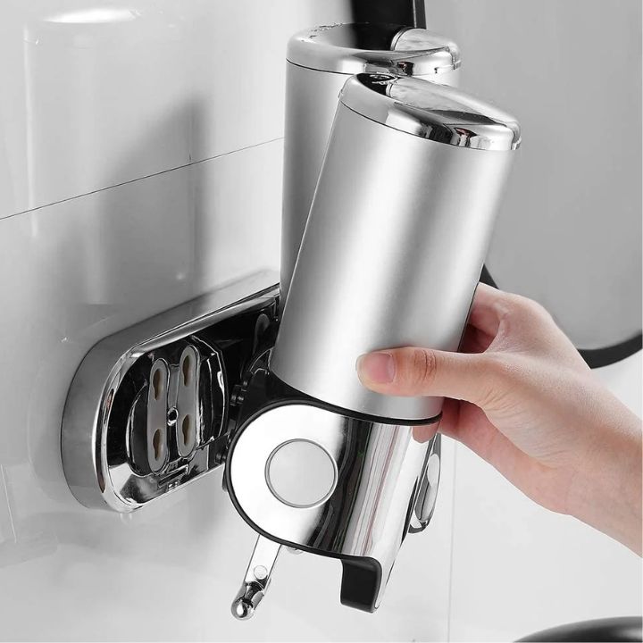SOAPFORT – High-quality wall-mounted soap dispenser with elegant stainless steel design