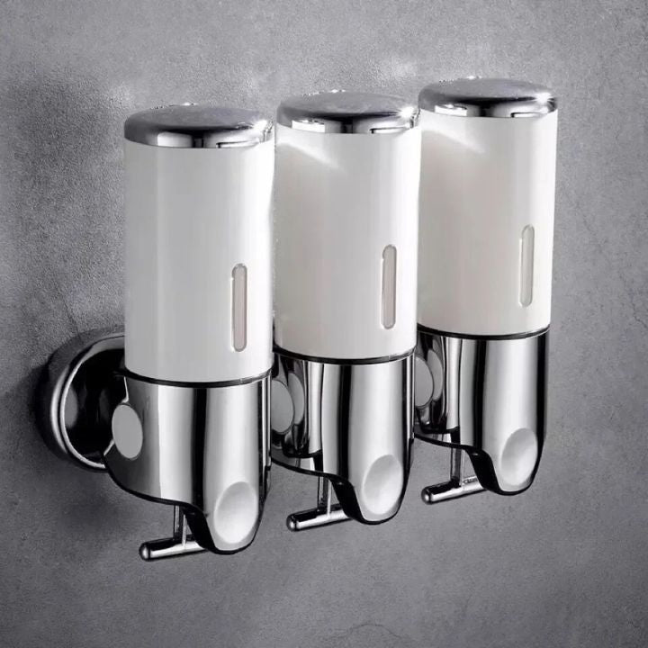 SOAPFORT – High-quality wall-mounted soap dispenser with elegant stainless steel design