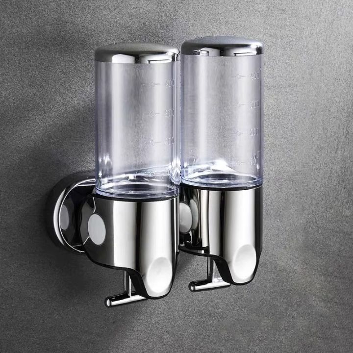 SOAPFORT – High-quality wall-mounted soap dispenser with elegant stainless steel design