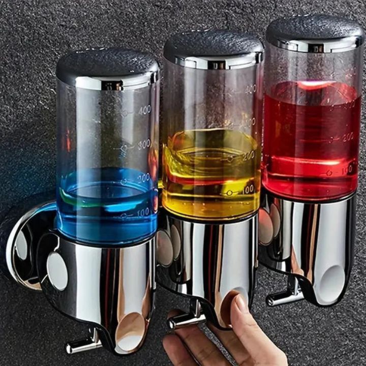 SOAPFORT – High-quality wall-mounted soap dispenser with elegant stainless steel design