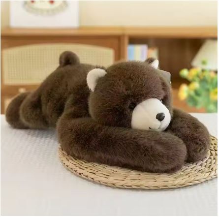 Soft CuddleSphere Pillow – Comfortable Relaxation Companion in Eco-Friendly Faux Fur, 45 cm