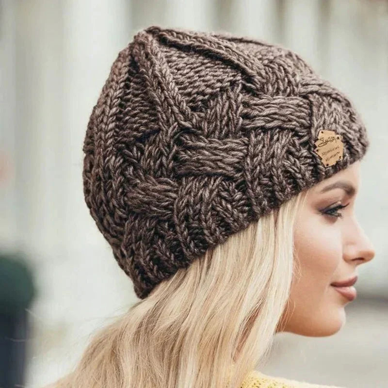 Soft, fashionable knitted hat