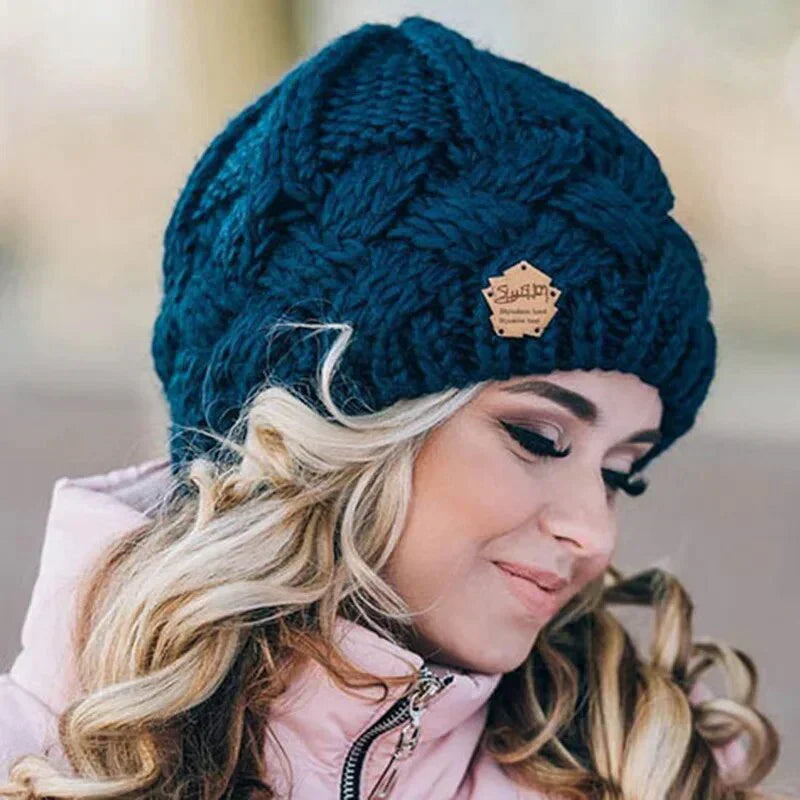 Soft, fashionable knitted hat