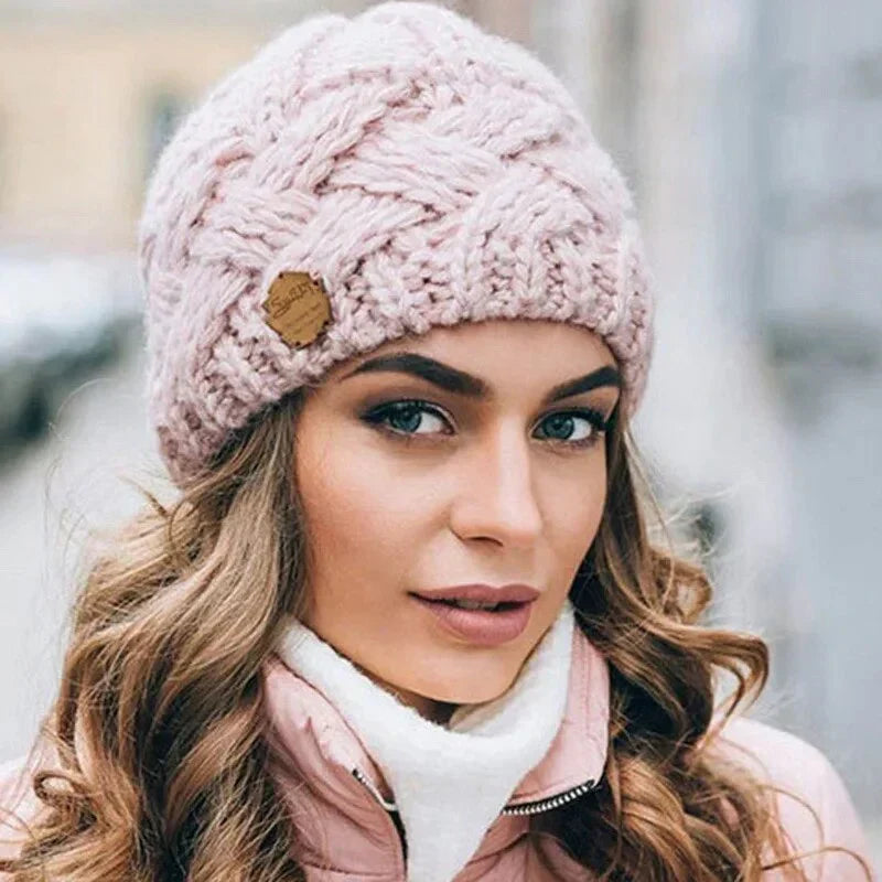 Soft, fashionable knitted hat