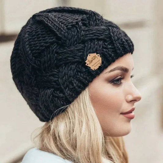 Soft, fashionable knitted hat