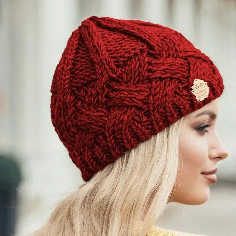 Soft, fashionable knitted hat