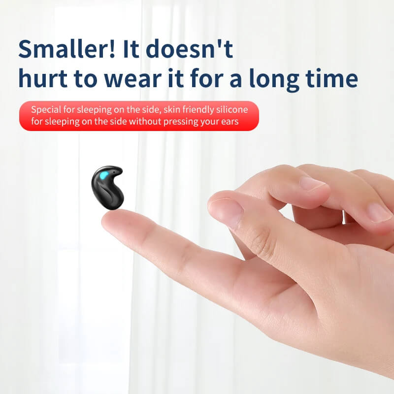 SoundBeats - Minimal Ultra Thin Wireless HiFi Earbuds for Sleep & Comfort