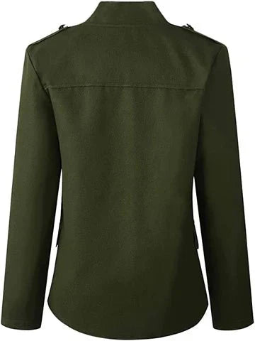 Spada - Women's Blazer with Stand-Up Collar