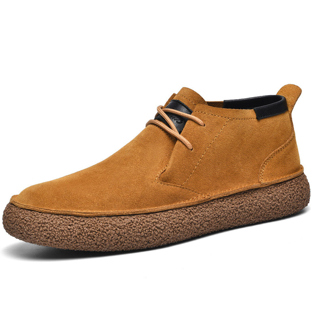 SuedeStride™ — Command Every Step with Unshakable Confidence and All-Day Comfort