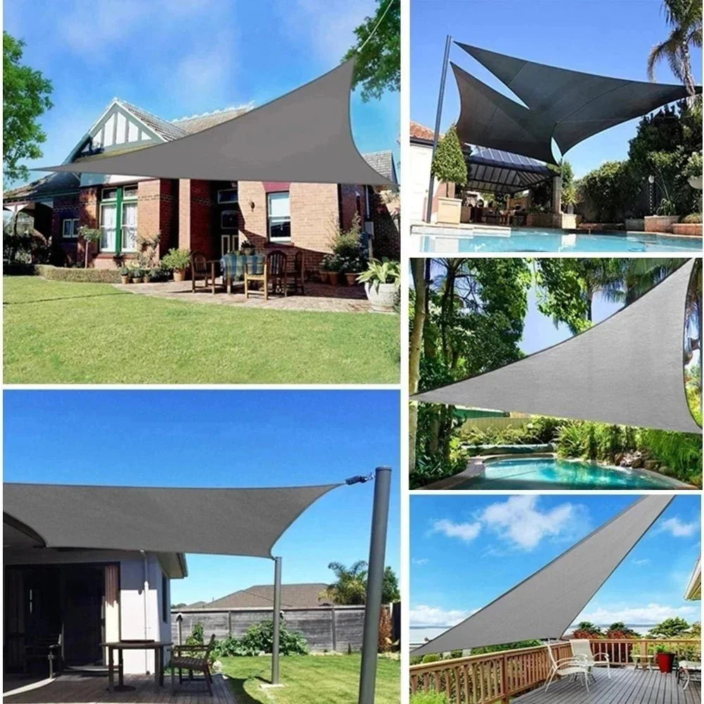 SUNNEST – Triangular Sun Sail for Garden and Yard