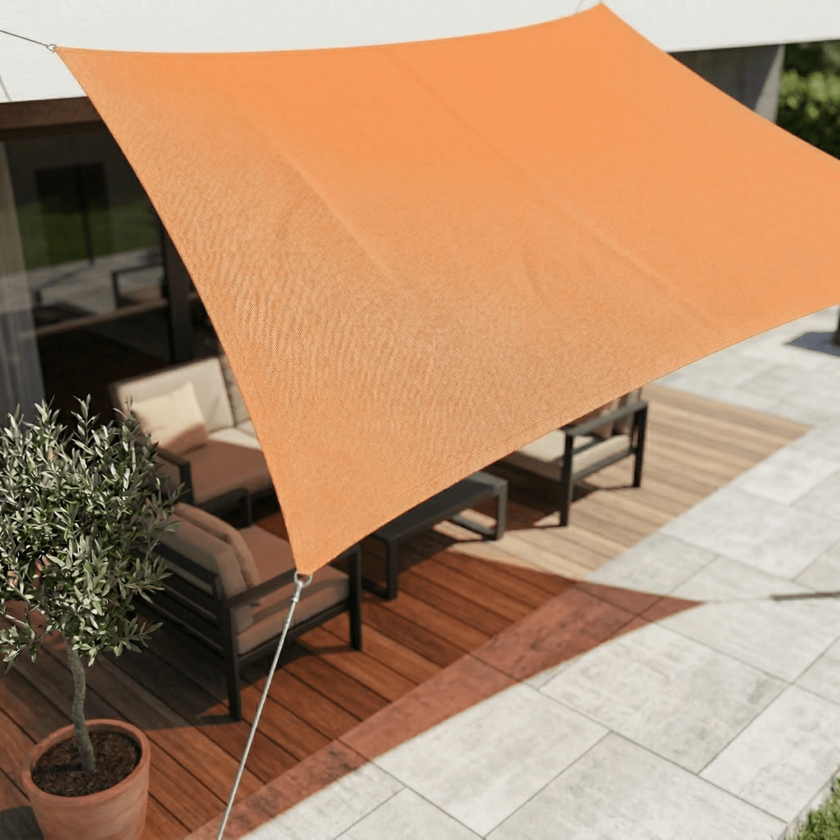 SUNSAIL – Waterproof Sun Sail with UV Protection for Terrace and Balcony