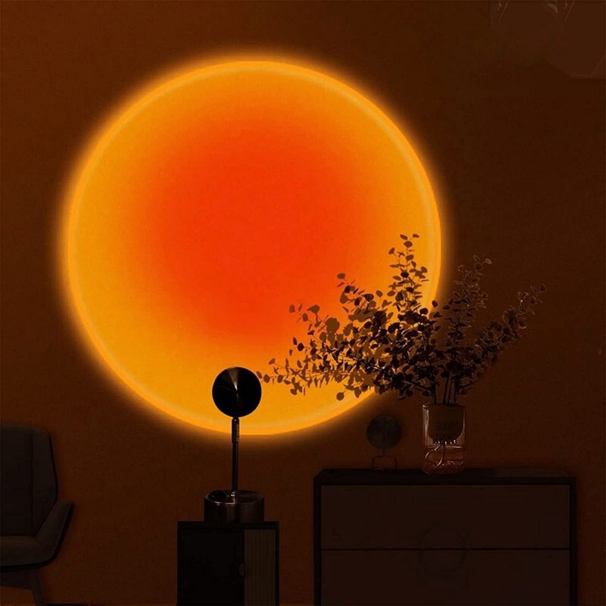 Sunset Ambiance Table Lamp | Warm LED Lighting for a Cozy Room