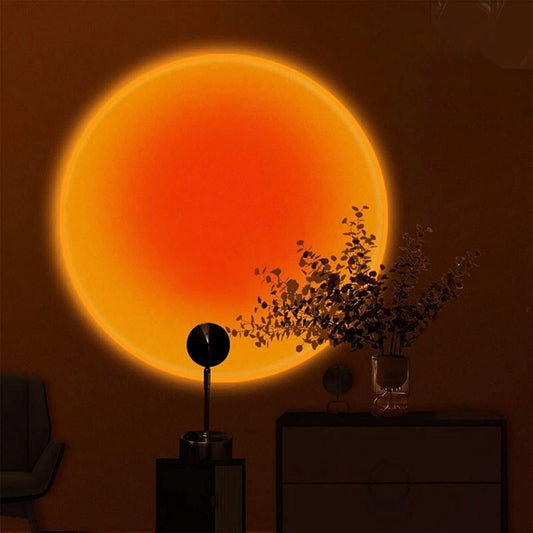 Sunset Ambiance Table Lamp | Warm LED Lighting for a Cozy Room