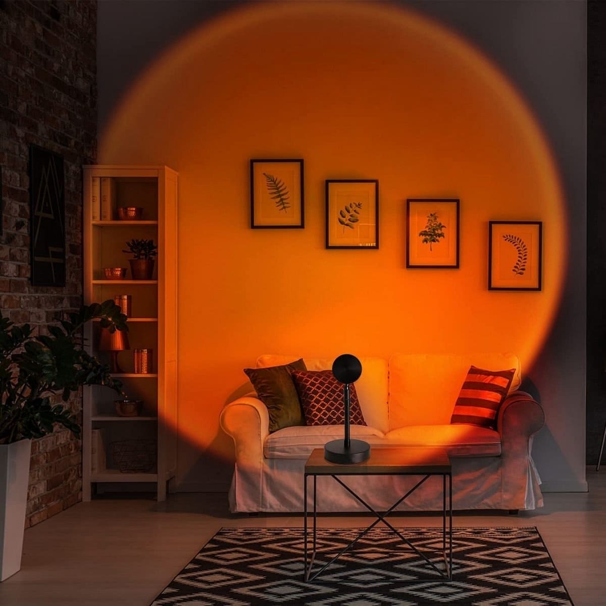 Sunset Ambiance Table Lamp | Warm LED Lighting for a Cozy Room