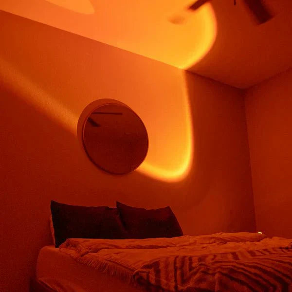 Sunset Ambiance Table Lamp | Warm LED Lighting for a Cozy Room