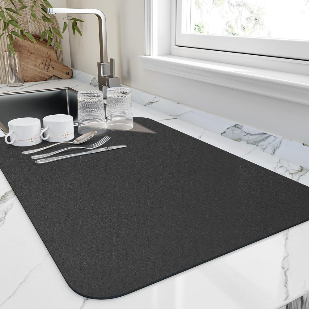 Superabsorberende kaffebarmåtte af diatomit