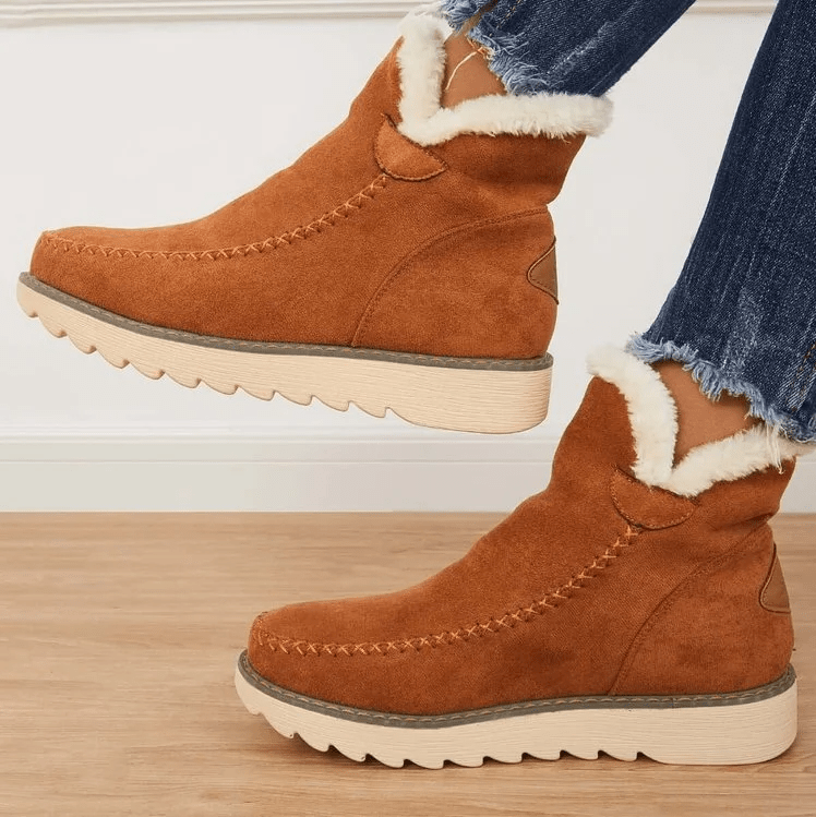 Super Comfortable, Warm Ladies' Winter Boots - Non-Slip with Soft Lining
