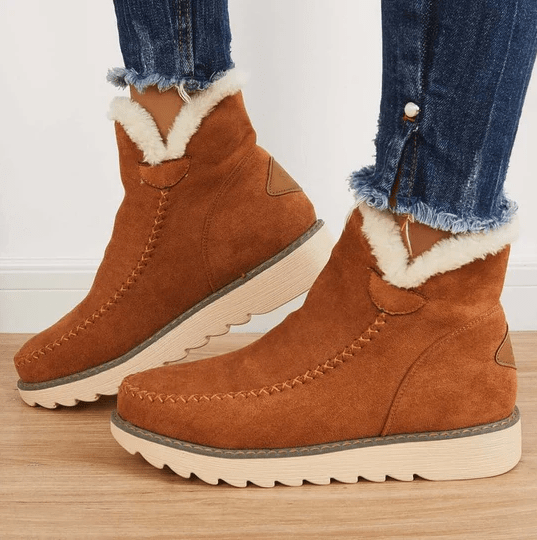 Super Comfortable, Warm Ladies' Winter Boots - Non-Slip with Soft Lining