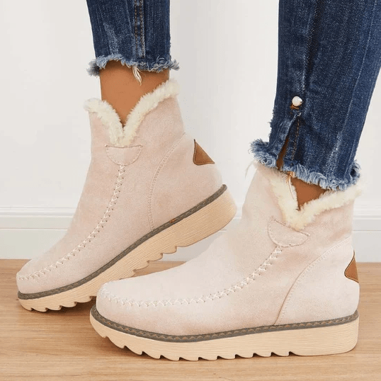 Super Comfortable, Warm Ladies' Winter Boots - Non-Slip with Soft Lining