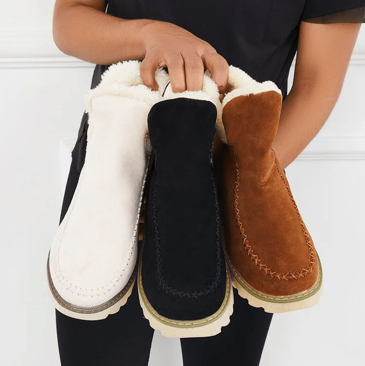 Super Comfortable, Warm Ladies' Winter Boots - Non-Slip with Soft Lining