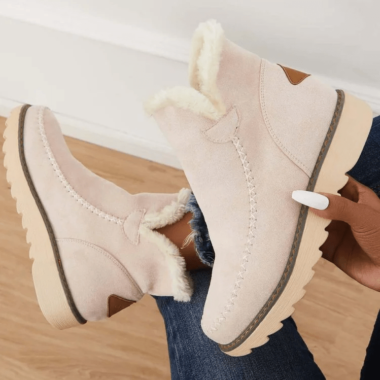 Super Comfortable, Warm Ladies' Winter Boots - Non-Slip with Soft Lining