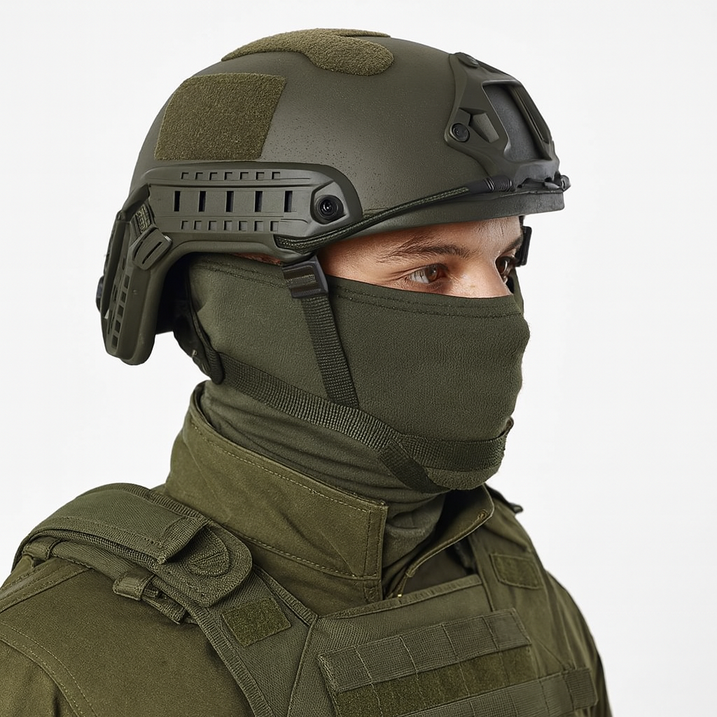 Tactical Combat Helmet in Ballistic Kevlar