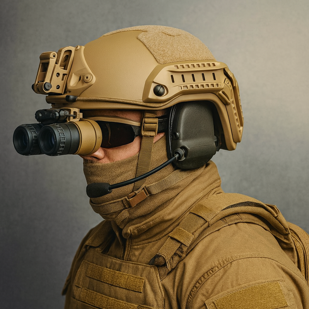 Tactical Combat Helmet in Ballistic Kevlar