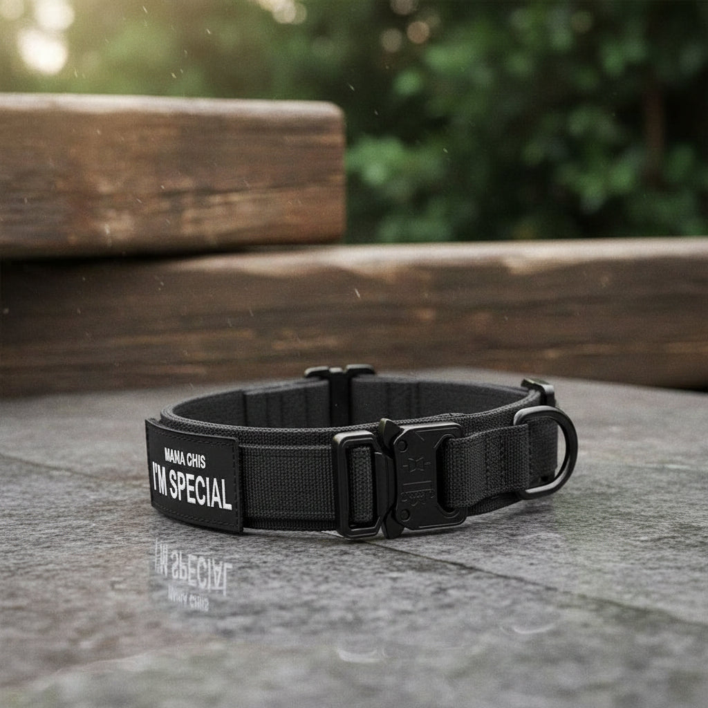 TACTICALK9 DOG COLLAR SET – Durable & Adjustable Collar for Training & Everyday Use
