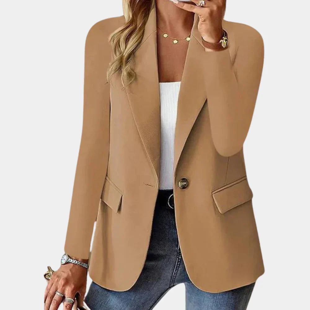 Tailored Blazer with Stretch for Autumn