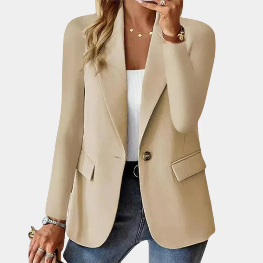 Tailored Blazer with Stretch for Autumn