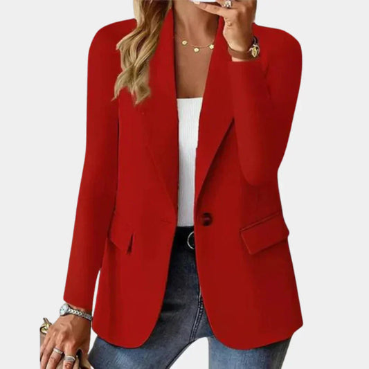 Tailored Blazer with Stretch for Autumn