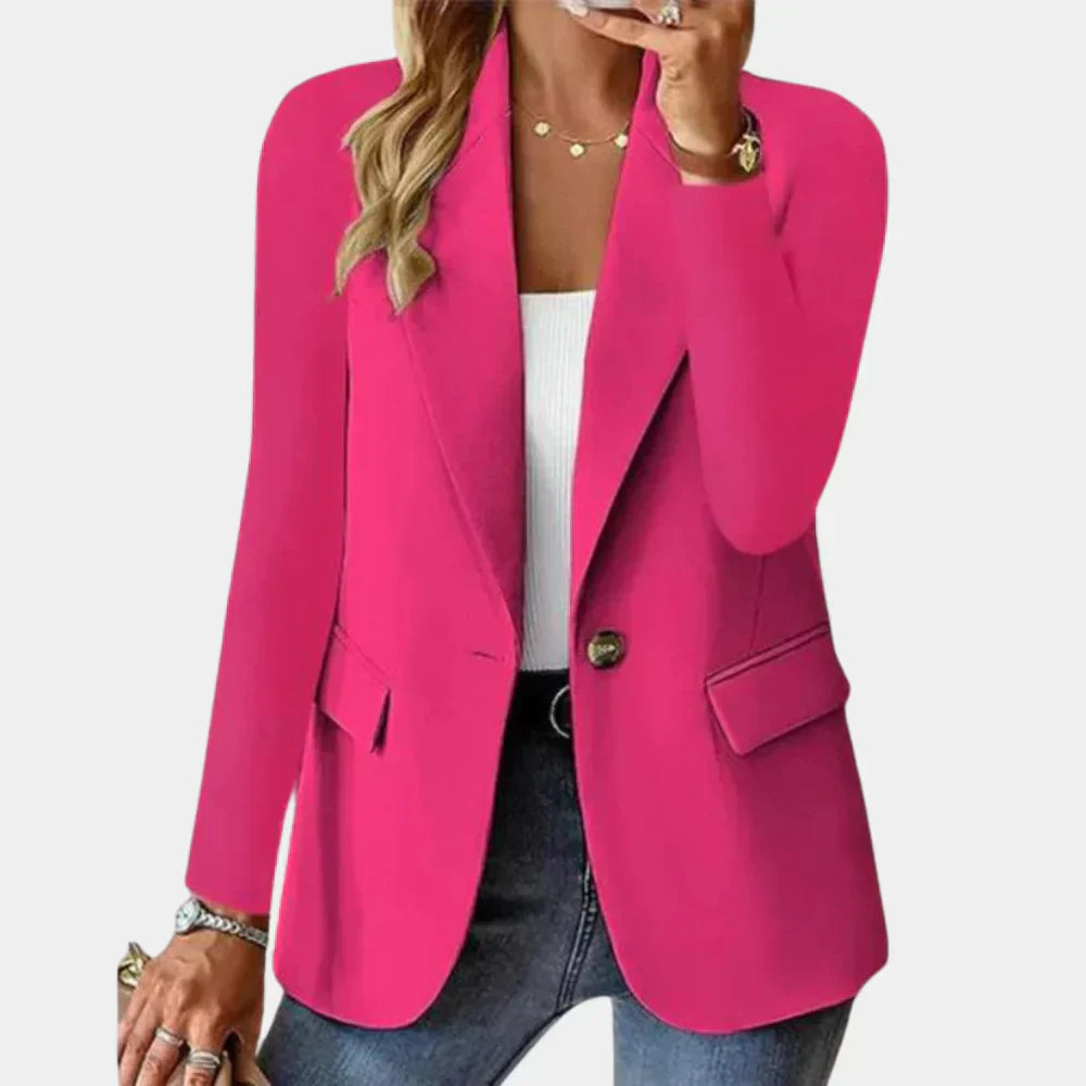 Tailored Blazer with Stretch for Autumn
