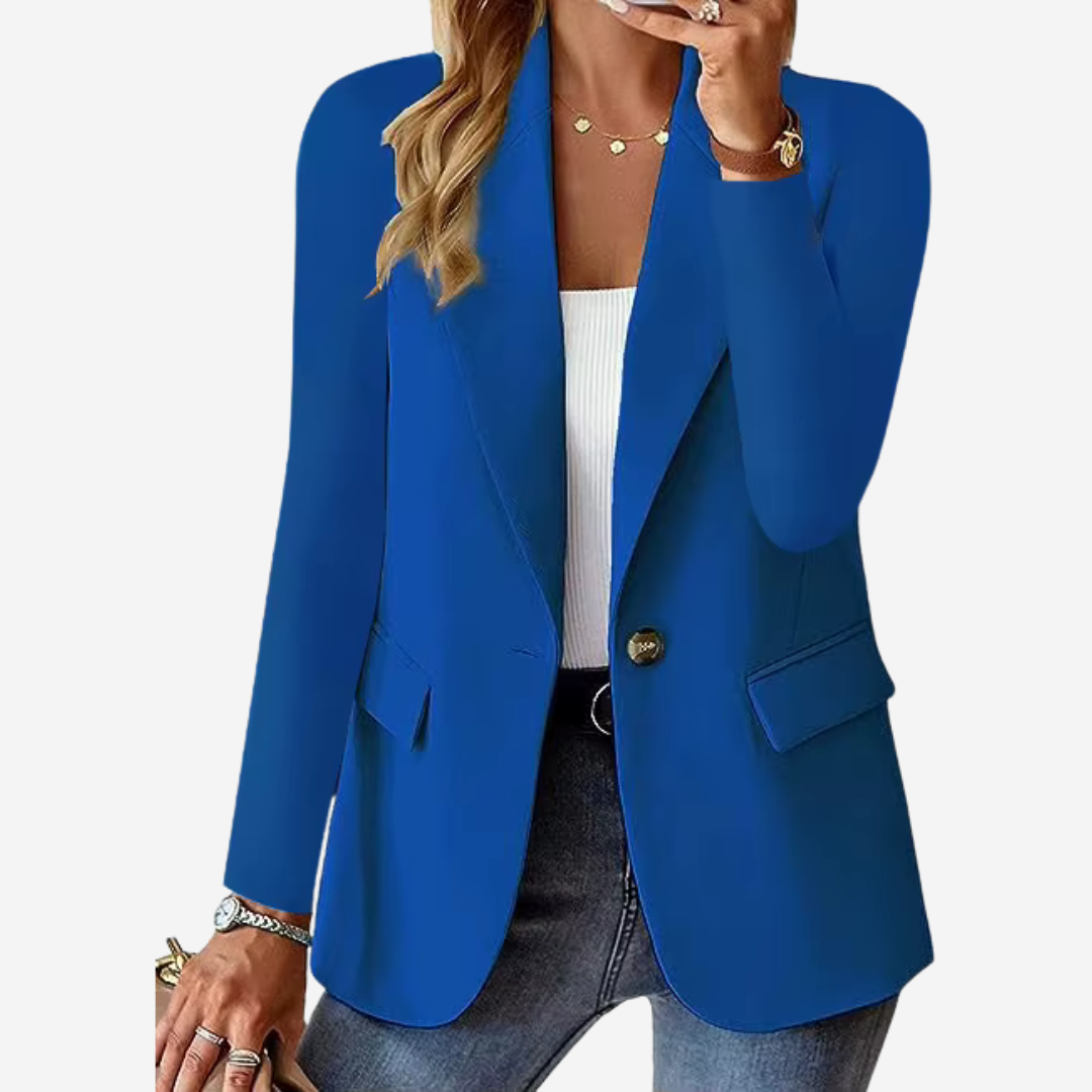 Tailored Blazer with Stretch for Autumn