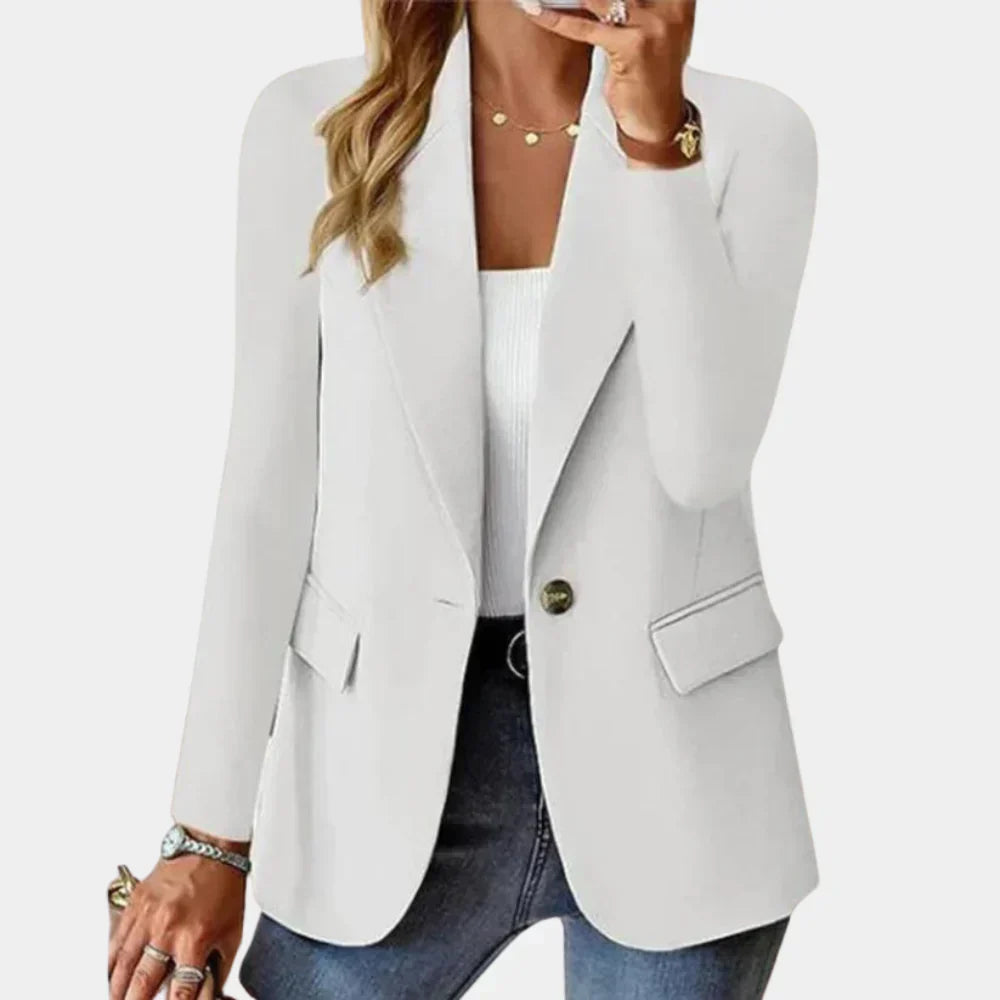 Tailored Blazer with Stretch for Autumn