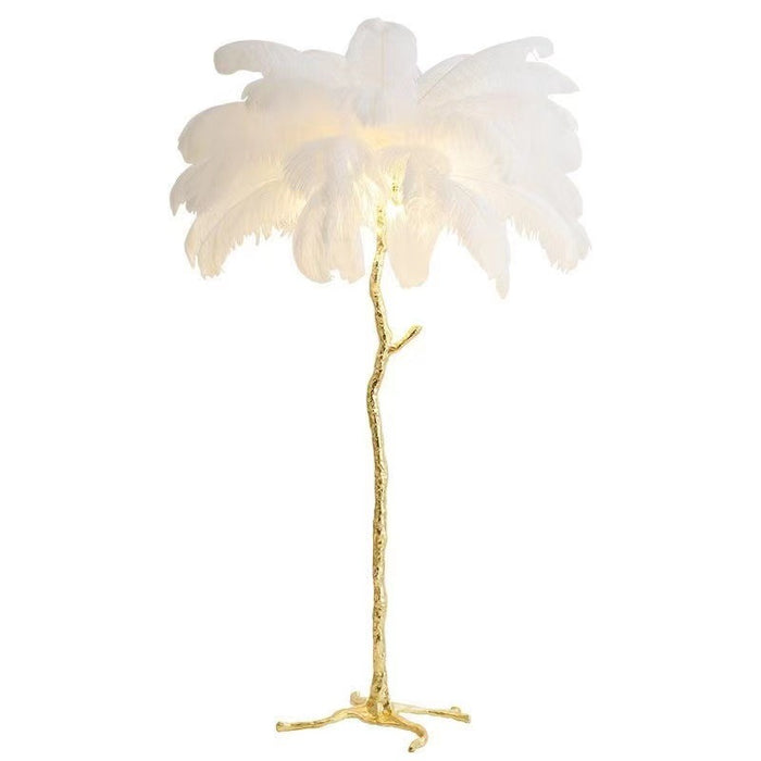 Tall Feather Lamp That Brings Luxury to Any Interior!