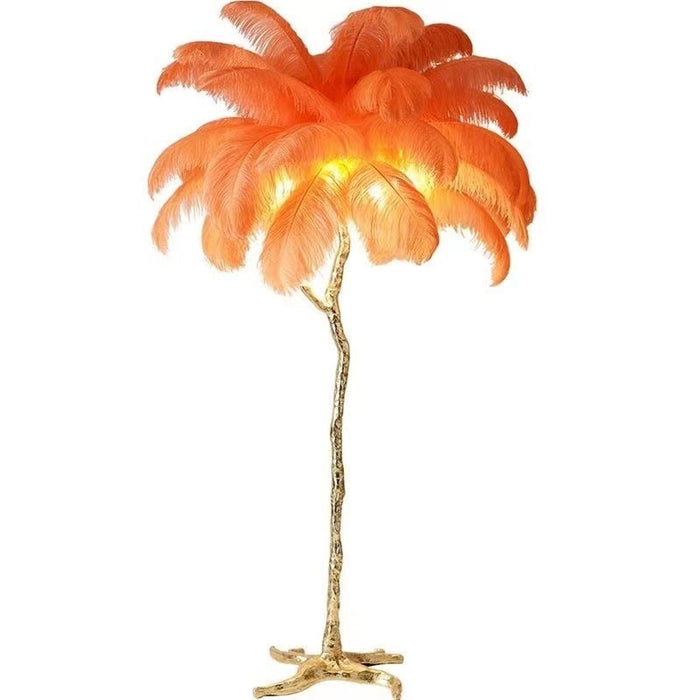 Tall Feather Lamp That Brings Luxury to Any Interior!